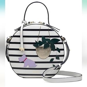 NWT Radley London leather Be-leaf in Yourself Small Zip-Around Crossbody Bag